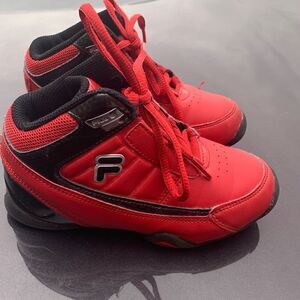 Take 50% OFF- Fila Boy’s Red Shoes, Size-11